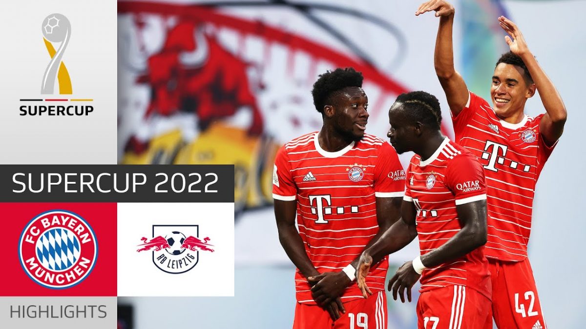 Mané’s First Goal in Official Match | RB Leipzig – FC Bayern 3-5 | Highlights | DFL-Supercup 2022